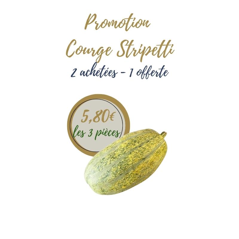 Promotion Courge Stripetti - La ferme d'Arnaud - Coutiches